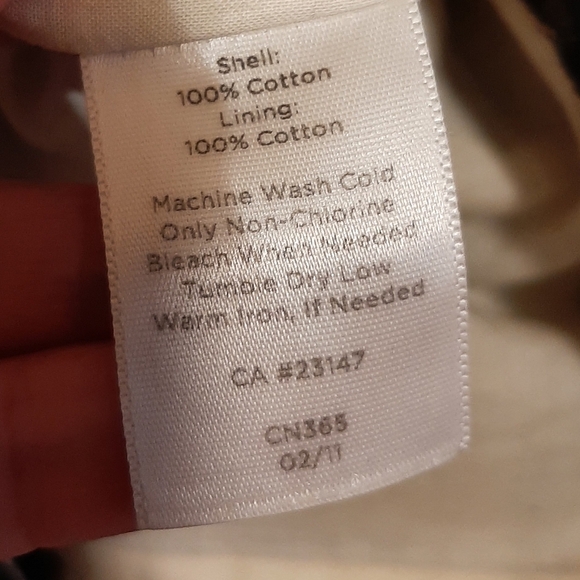 Talbots Women's Skirt Animal Tiger Print Mini Knee Length 100% Cotton A- Line 16 - Picture 7 of 7